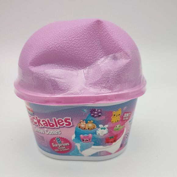 Num Noms Snackables SNOW CONES Series 2 ~ Sealed with Damaged Pink Lid - Picture 1 of 6